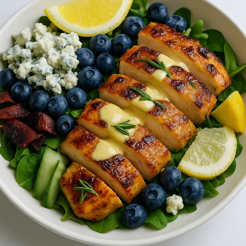 Honey mustard chicken salad