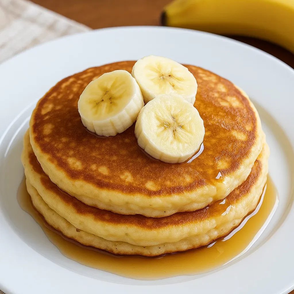 Brown Sugar Banana Pancakes