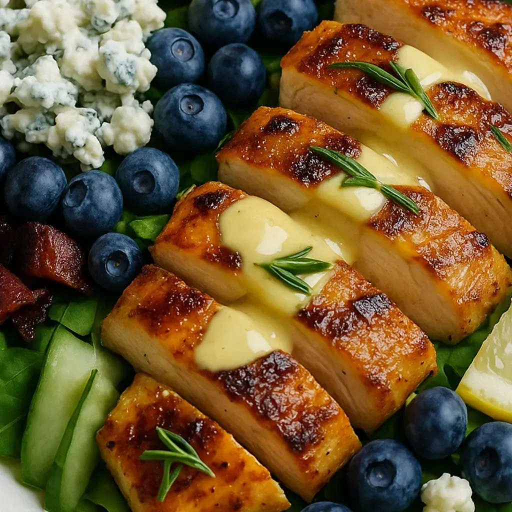 Honey mustard chicken salad