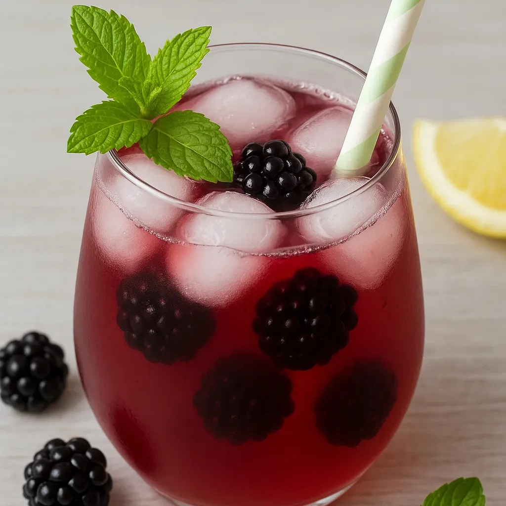 Mulberry Iced Tea Cooler